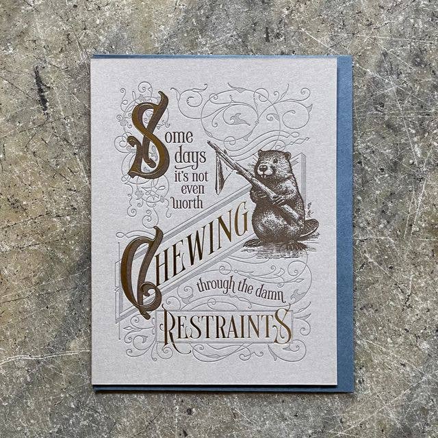Card / Chewing Through Restraints