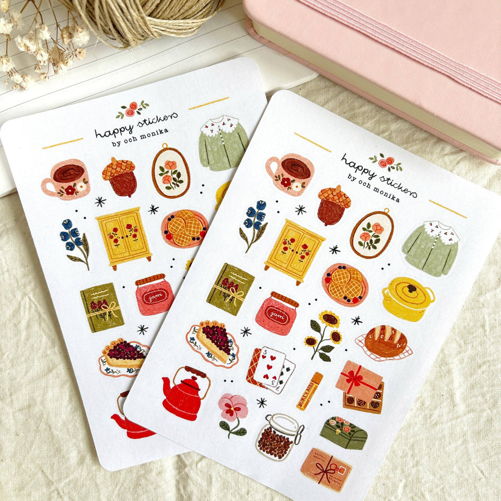 Sweet Life - Planner & Journal Stickers | A6 Matte Paper