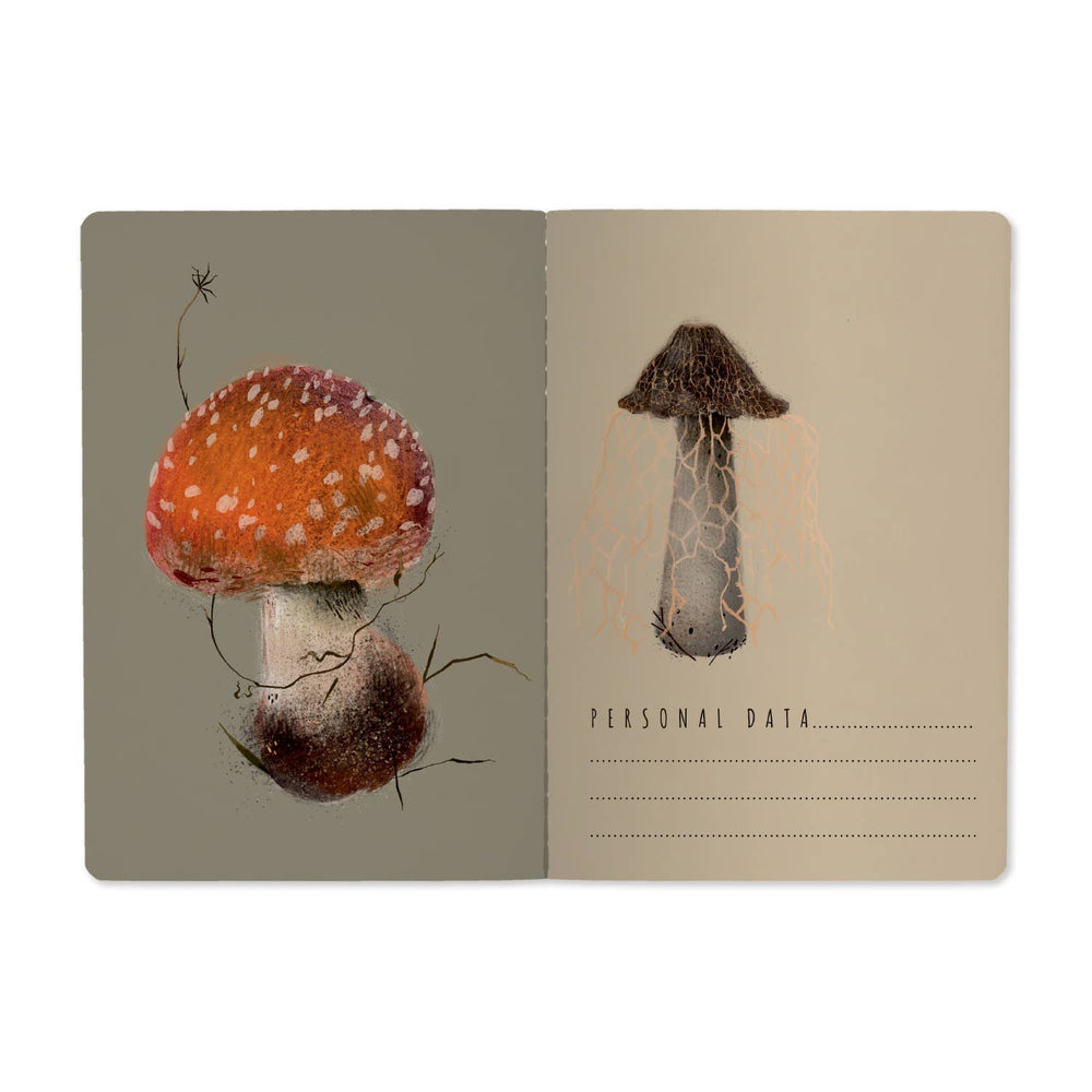 A5 Notebook - Gourmet Mushrooms