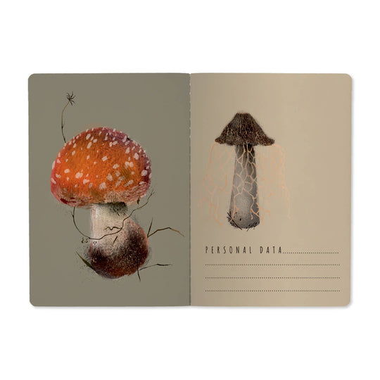 A5 Notebook - Gourmet Mushrooms