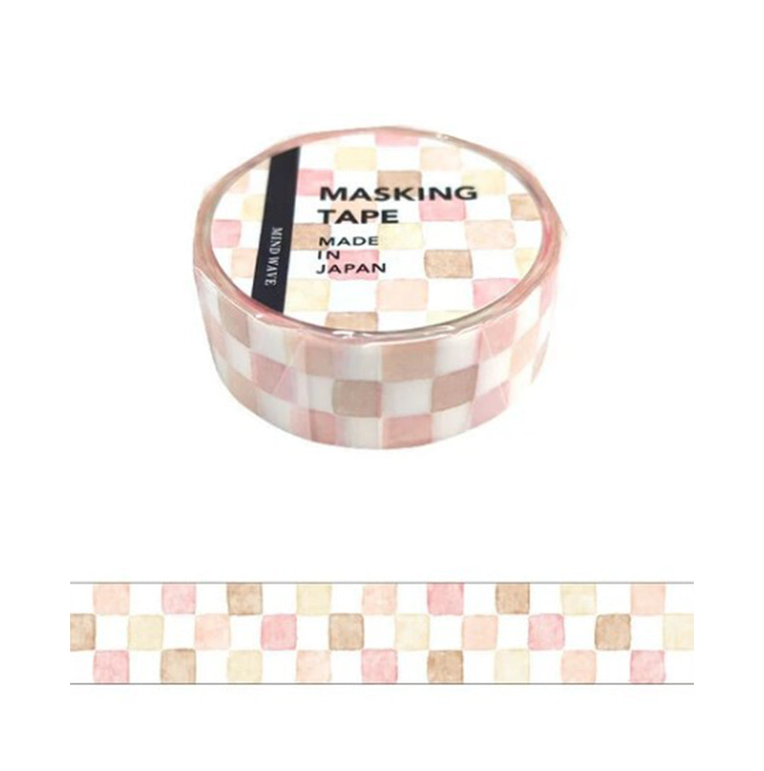 Mind Wave Masking Tape Pattern Check 9