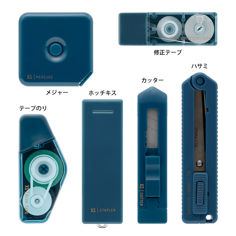 Midori XS Stationery Kit Navy Blue A