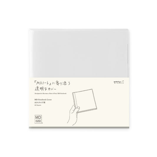 MD Notebook Cover <A5 Square> Clear