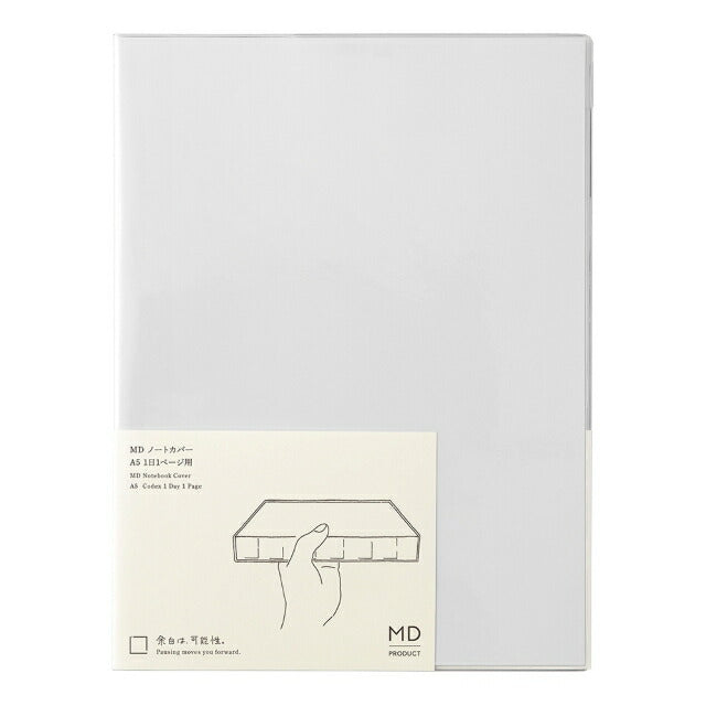 MD Product Notebook Cover A5 Codex 1 Day 1 Page  A5 Clear