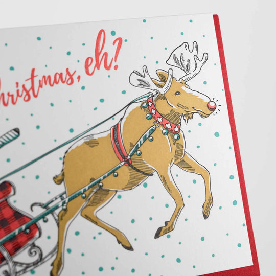 Card: Canadian Christmas: Single Card