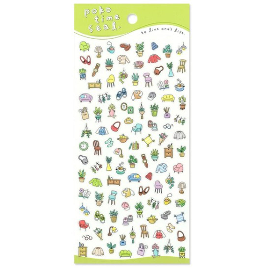 Mind Wave Stickers Poko Time Seal Rooms
