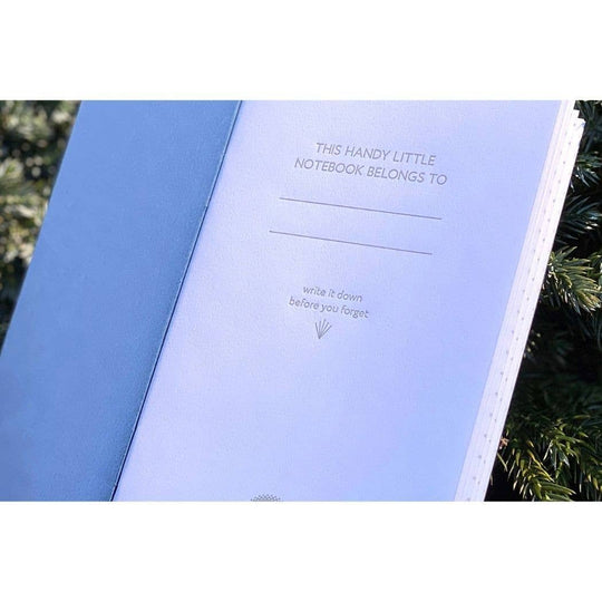 Monochromatic Birds - Pocket size Set of 3 Notebook: Plain Pages