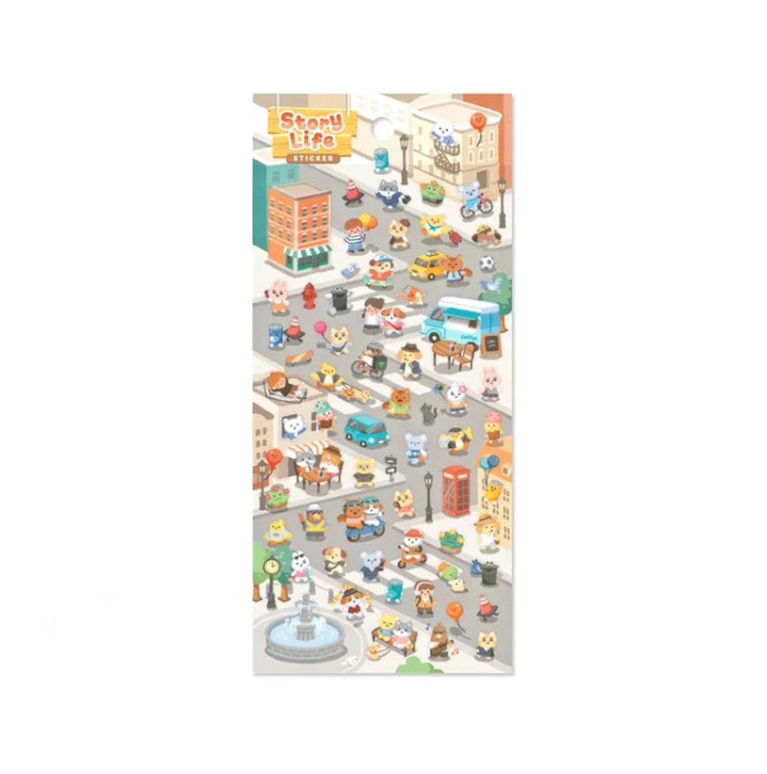 Mindwave Stickers Story Life - City