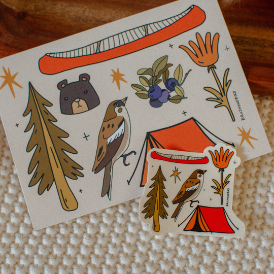 Outdoorsy Postcard | Canadian Adventure &amp; Camping