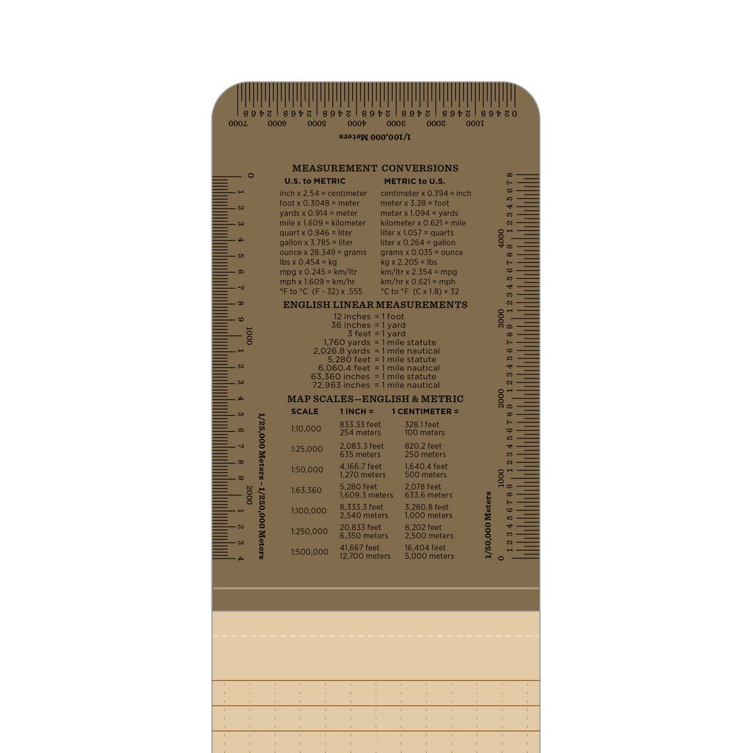 Rite in the Rain 3.25" x 5.25" Tan Soft Cover Notebook