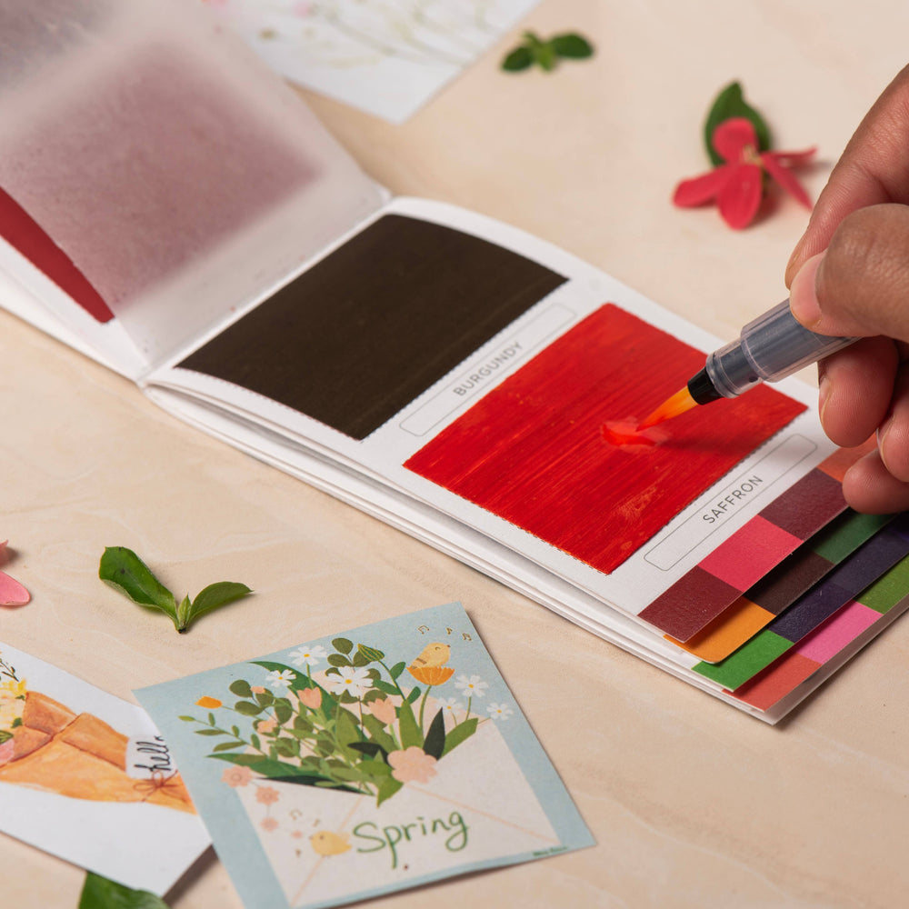 Viviva Colors Spring Colorsheets - 16 Handmade Watercolors