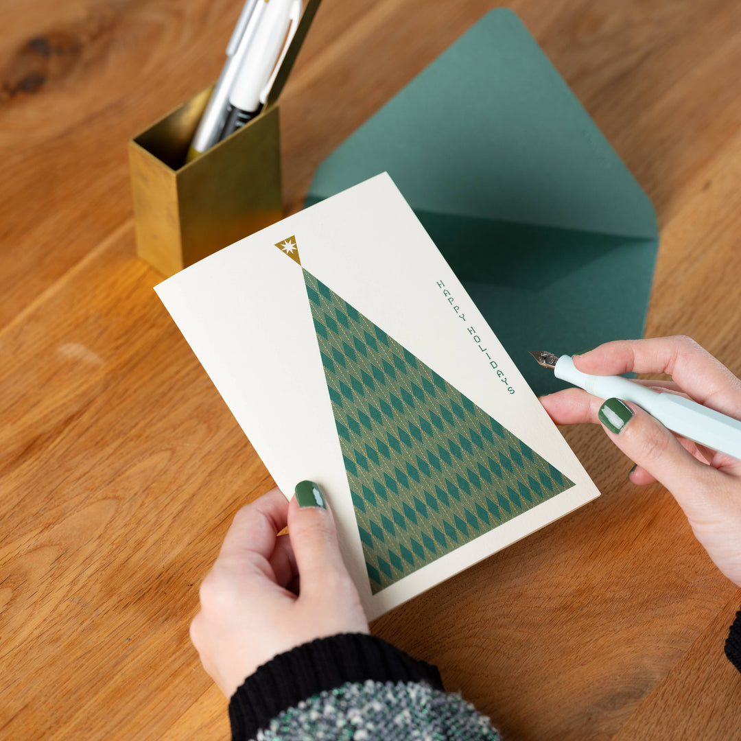 Holiday Card | All Is Calm: Tree