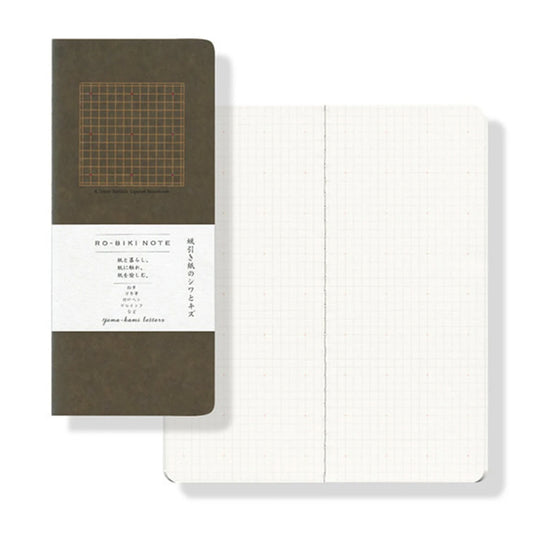 Yamamoto Ro-Biki Notebook - Grid & Dots