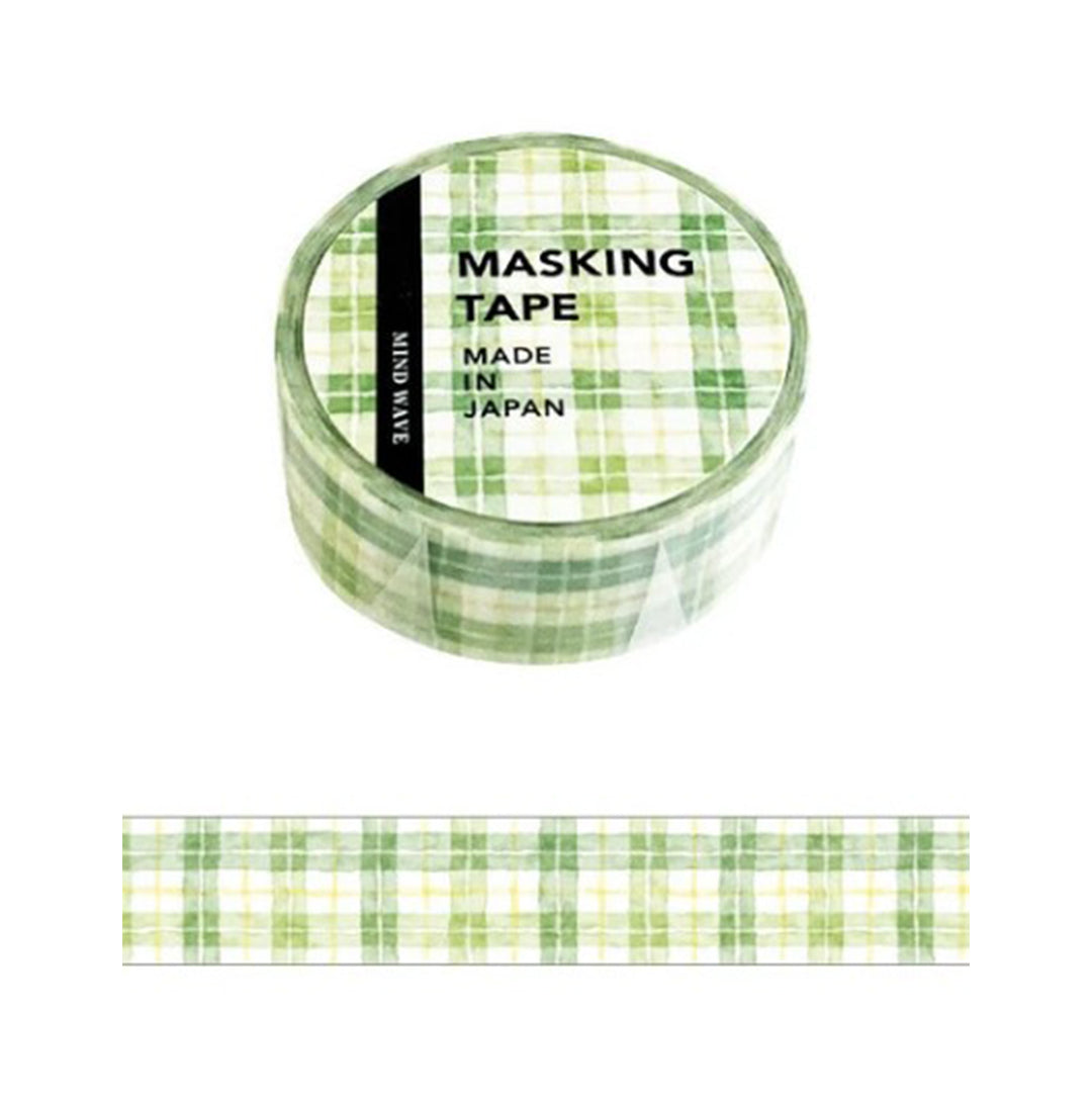 Mind Wave Masking Tape Pattern Check 11