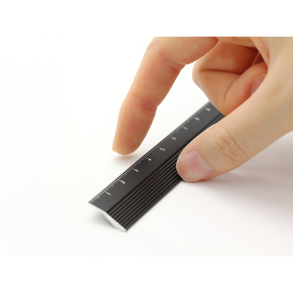 Aluminum Ruler Black