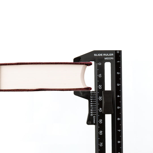 Midori CL Thickness Ruler Black
