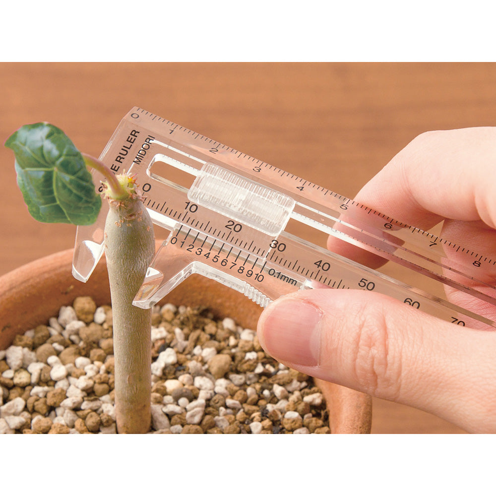 Midori CL Thickness Ruler Black