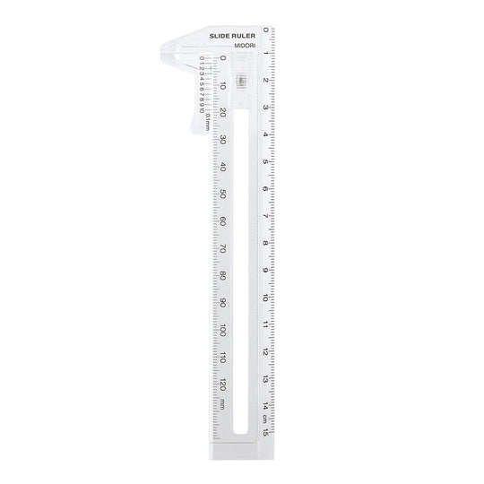 Midori CL Thickness Ruler Transparent