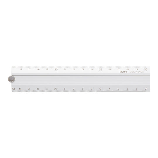 Midori Aluminum Multiple Ruler <30cm> Silver A