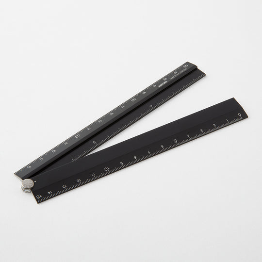 Midori Aluminum Multiple Ruler <30cm> Black A