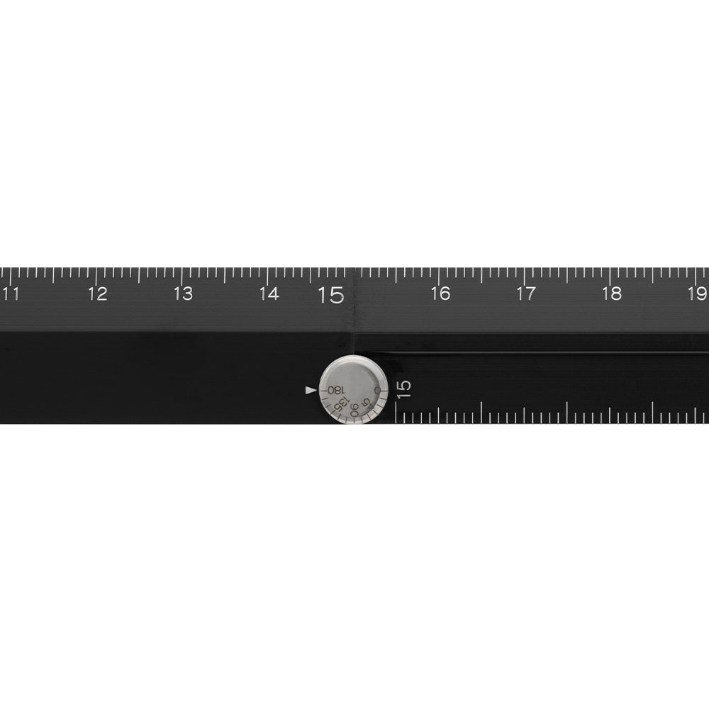 Midori Aluminum Multiple Ruler <30cm> Black A