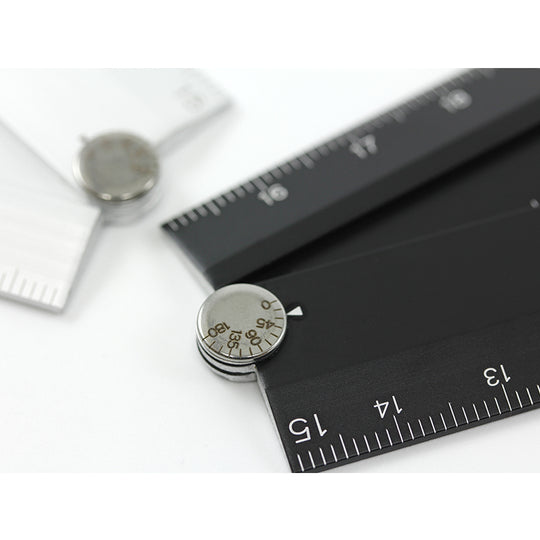 Midori Aluminum Multiple Ruler <30cm> Black A