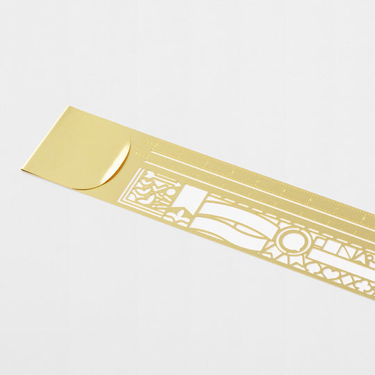 Midori Clip Ruler Decorative pattern A