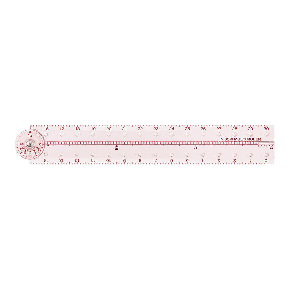 Multi Ruler <30cm> Pink A