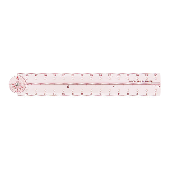 Multi Ruler <30cm> Pink A