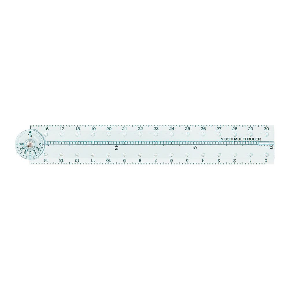 Multi Ruler <30cm> Blue A