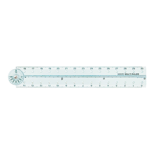 Multi Ruler <30cm> Blue A