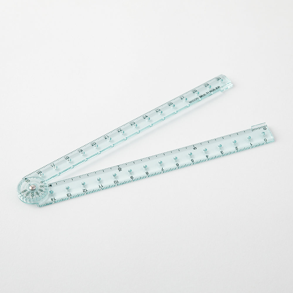 Multi Ruler <30cm> Blue A