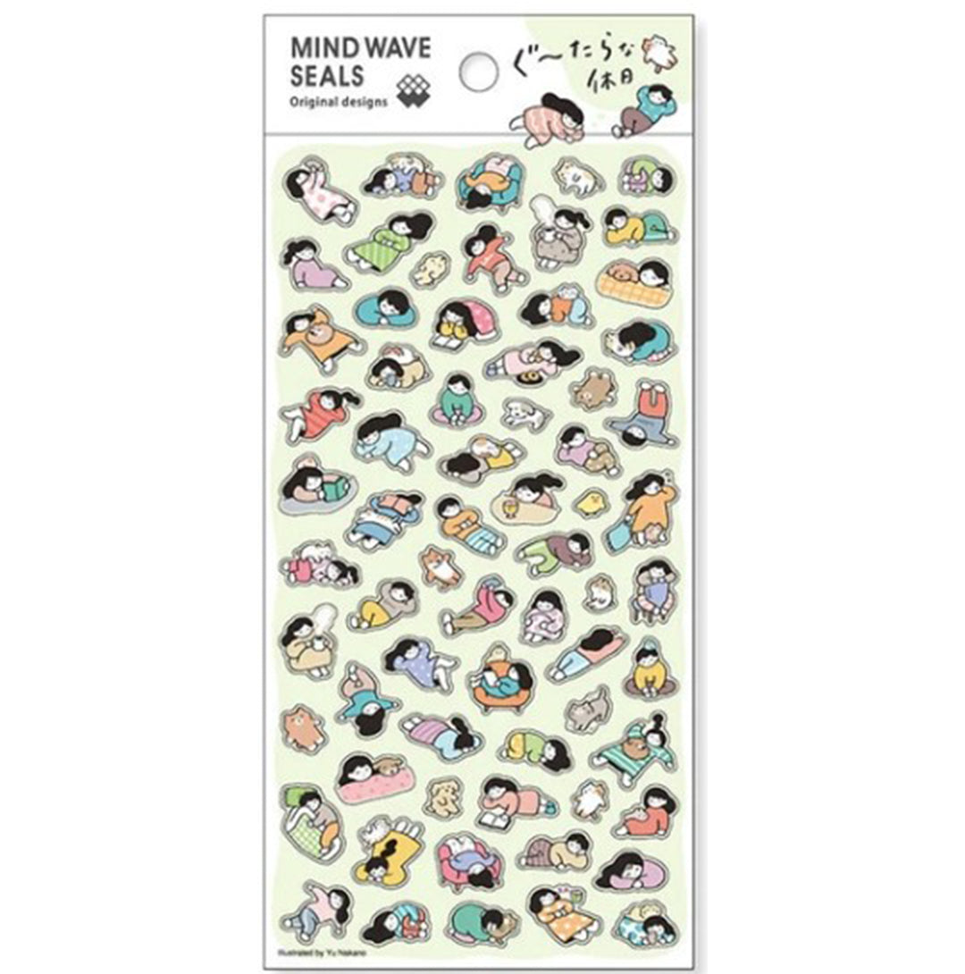 Mind Wave Stickers Lazy holiday