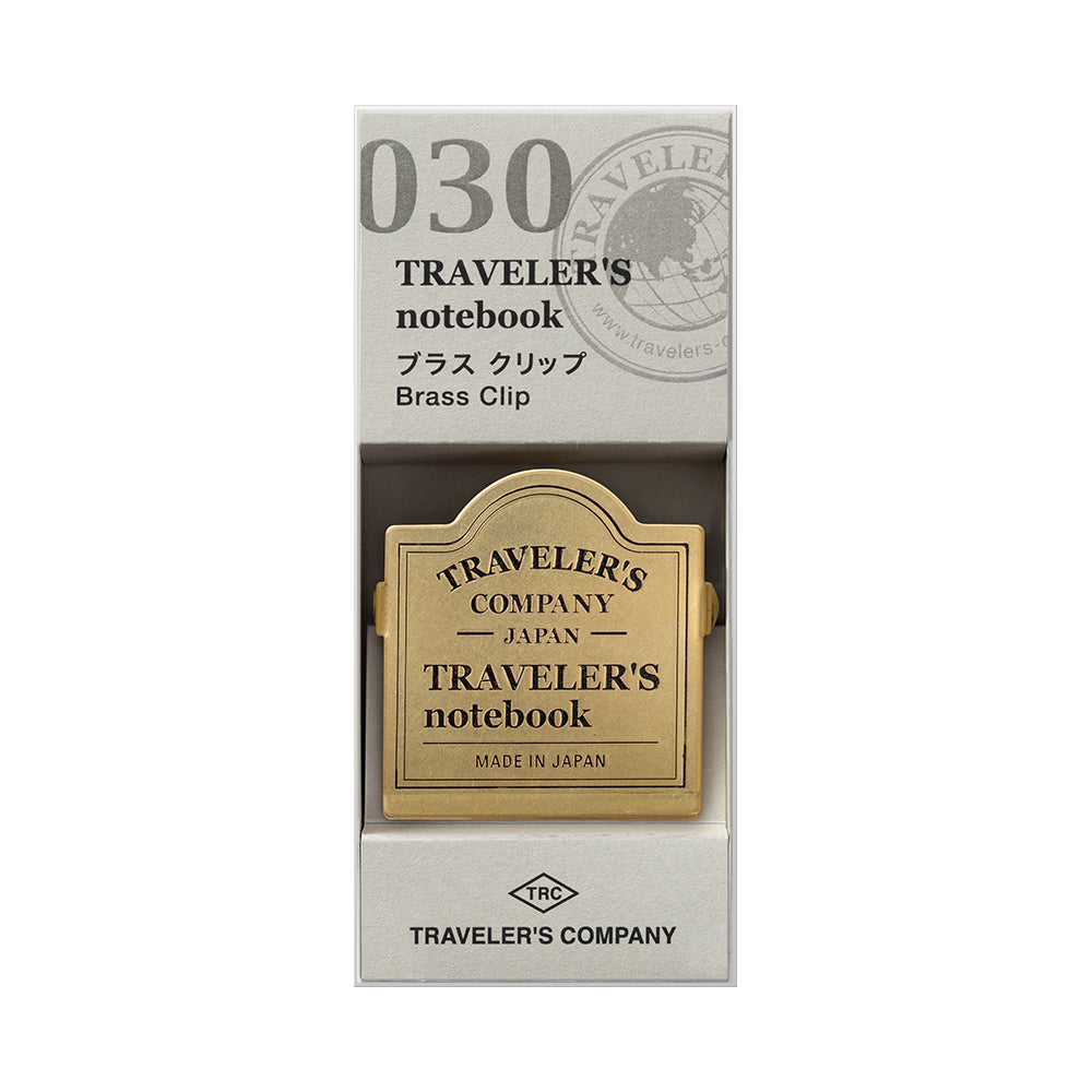 TRAVELER'S notebook 030 Brass Clip