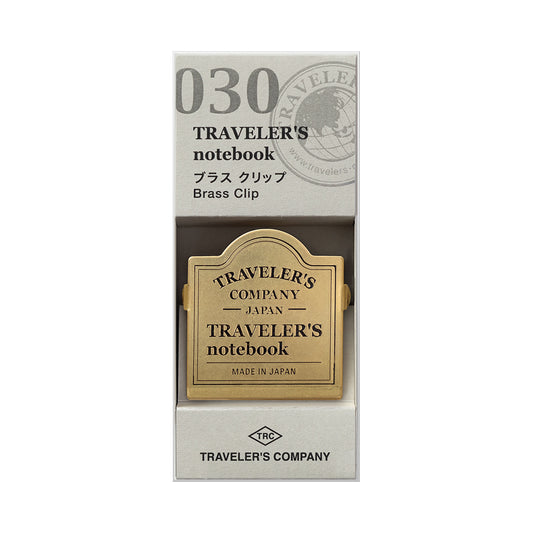 TRAVELER'S notebook 030 Brass Clip