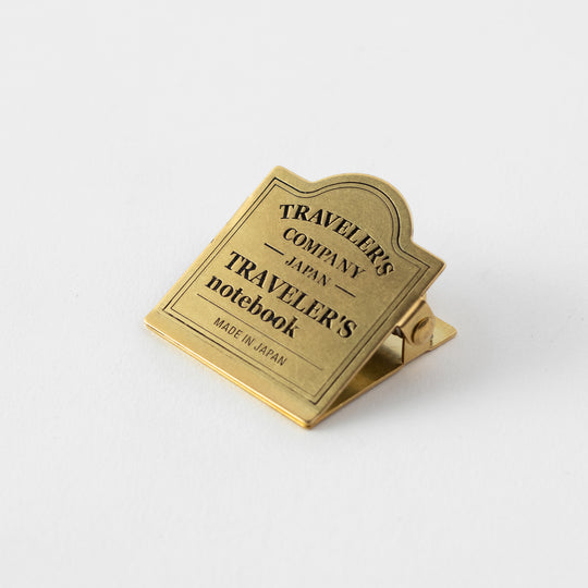 TRAVELER'S notebook 030 Brass Clip
