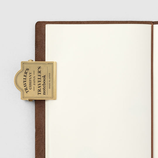 TRAVELER'S notebook 030 Brass Clip