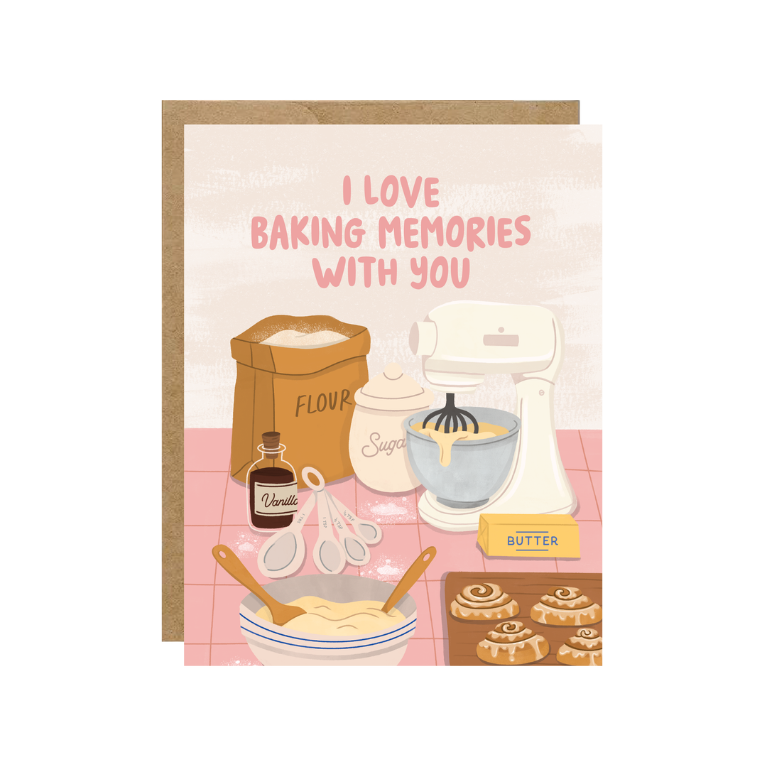 I Love Baking Memories With You - Mother&