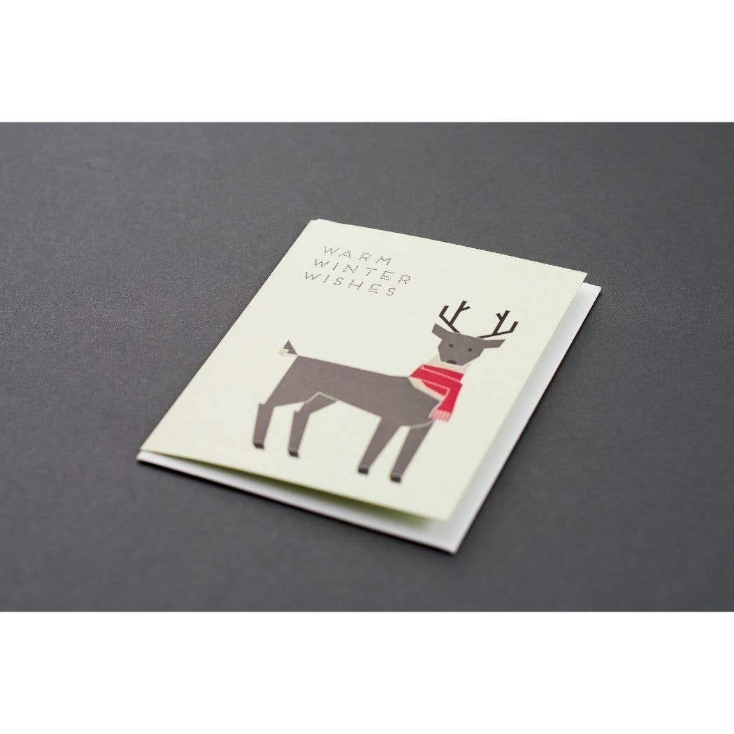 Deer Modern Card: Single Card