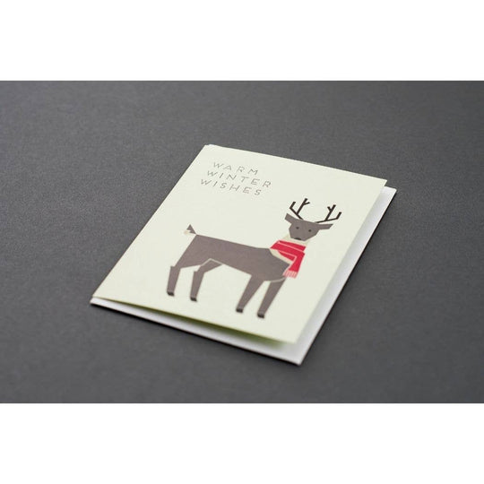 Deer Modern Card: Single Card