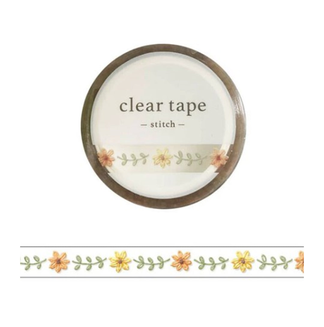 Mind Wave Washi Tape Clear 7mm Width Stitch Hana 2