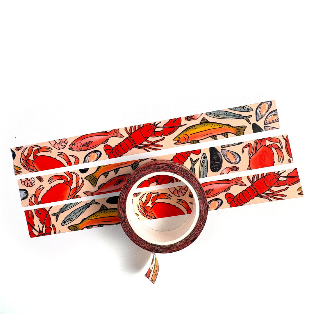 Seafood Washi Tape