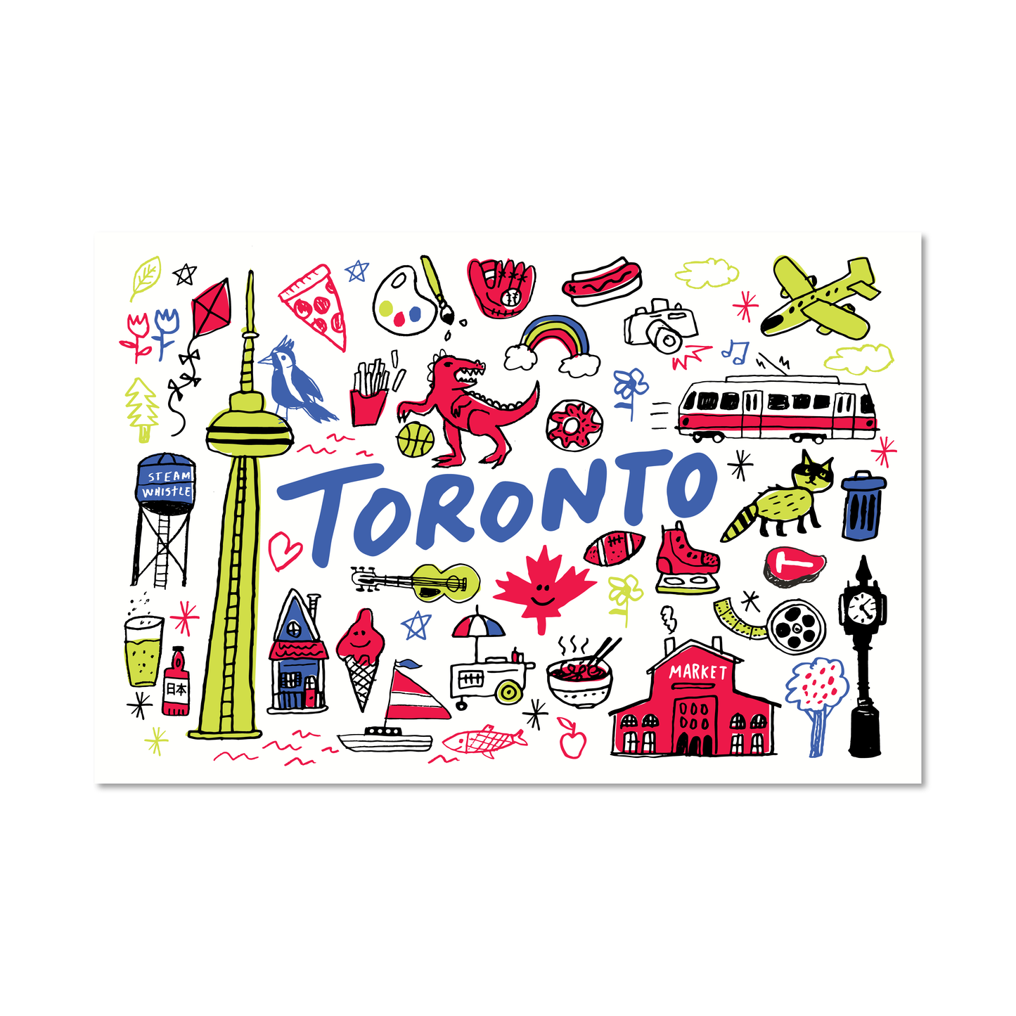 TOP TORONTO — Postcard