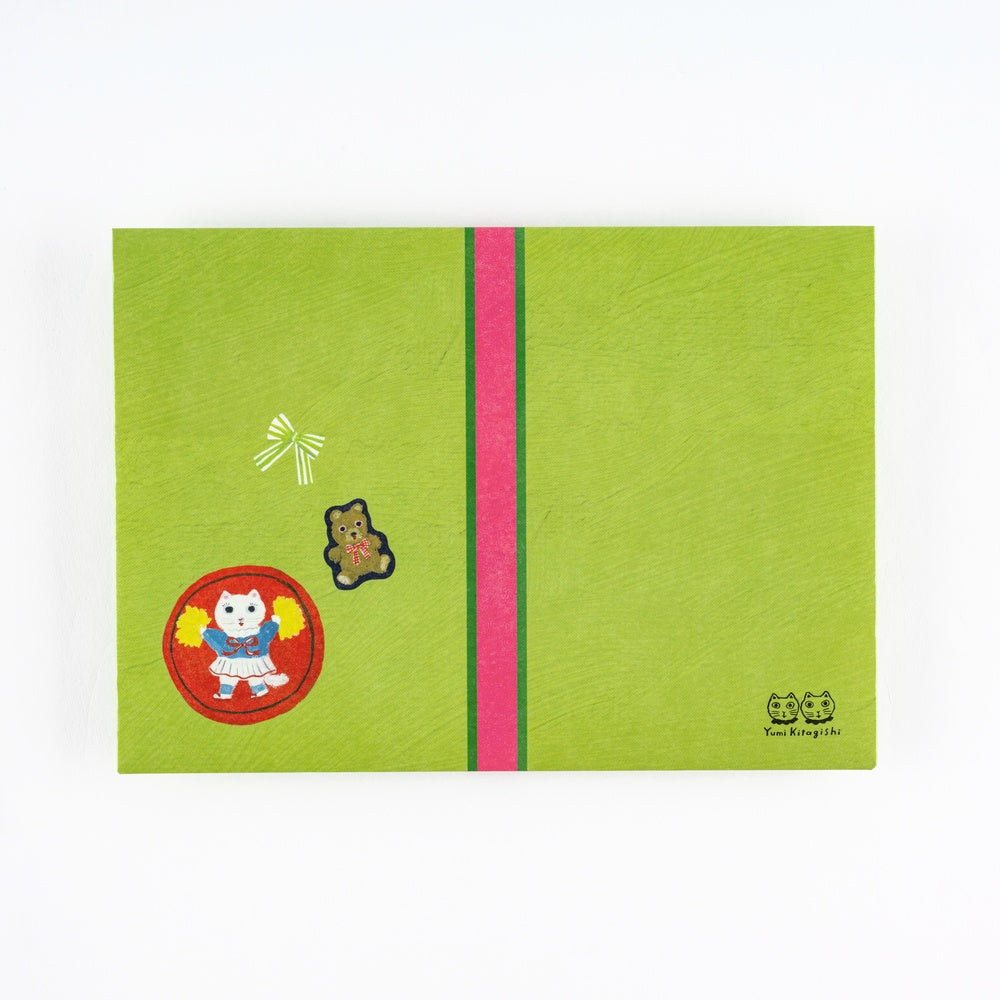 Hobonichi Accessories Yumi Kitagishi White Cat’s Mini Folder