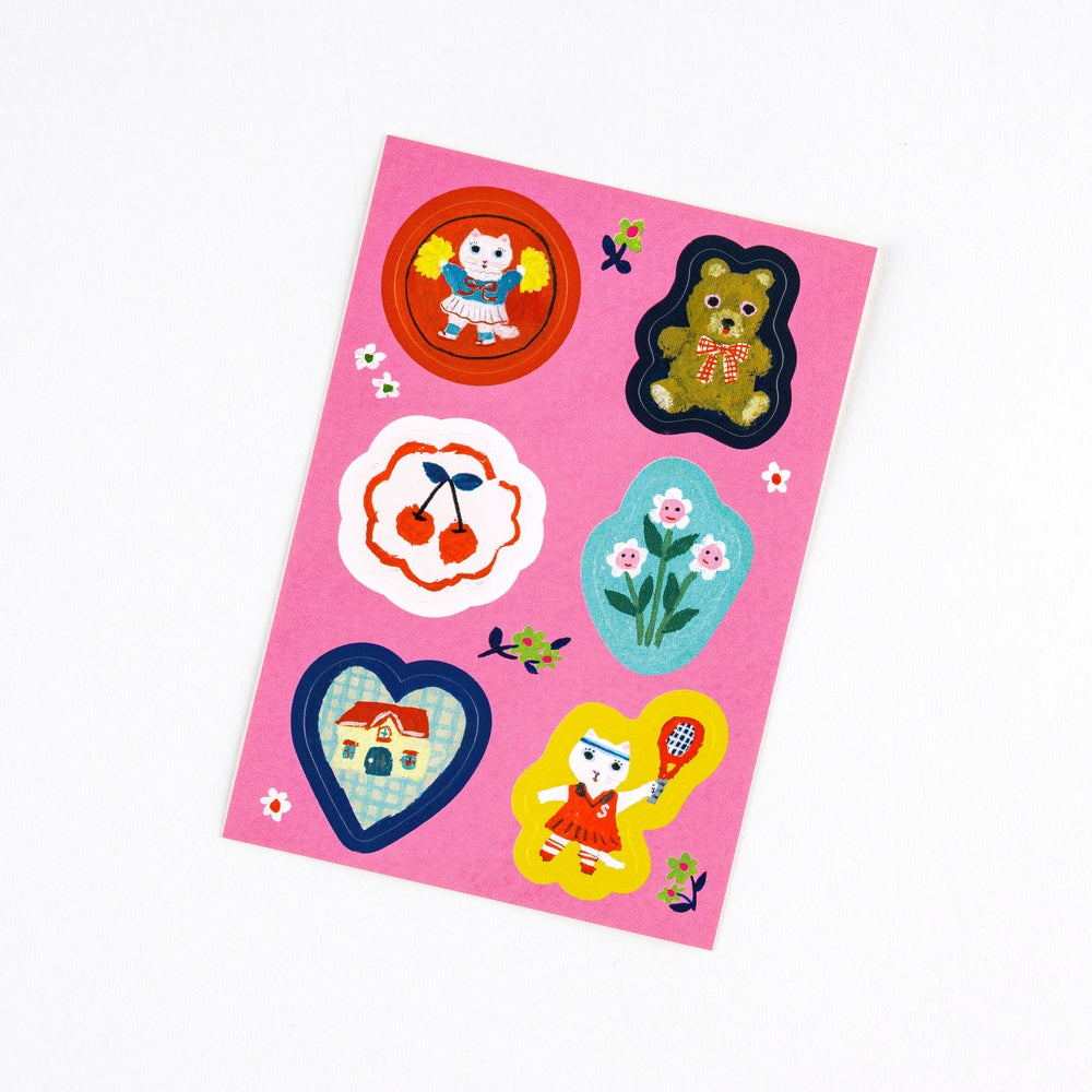 Hobonichi Accessories Yumi Kitagishi White Cat’s Mini Letter Set
