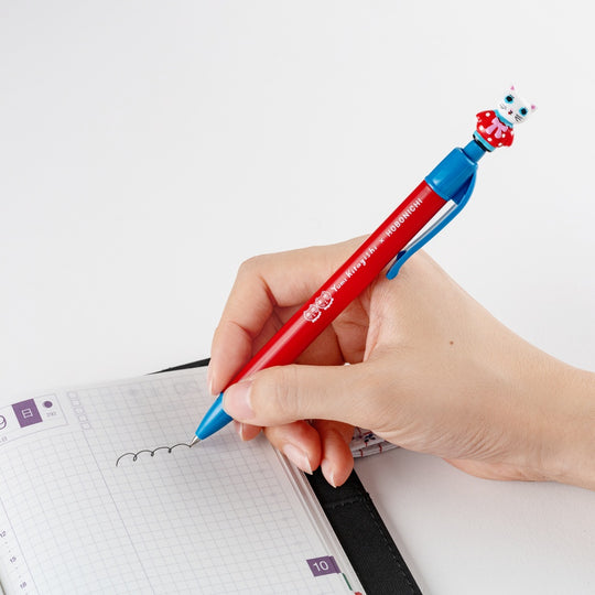 Hobonichi  │  Yumi Kitagishi Ballpoint Pen White Cat 0.5mm