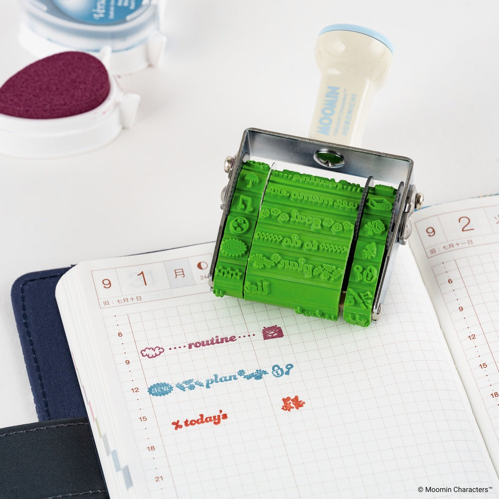 Hobonichi Moomin X Sanby Rotating Stamp