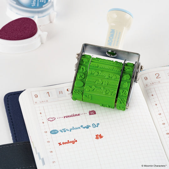 Hobonichi Moomin X Sanby Rotating Stamp