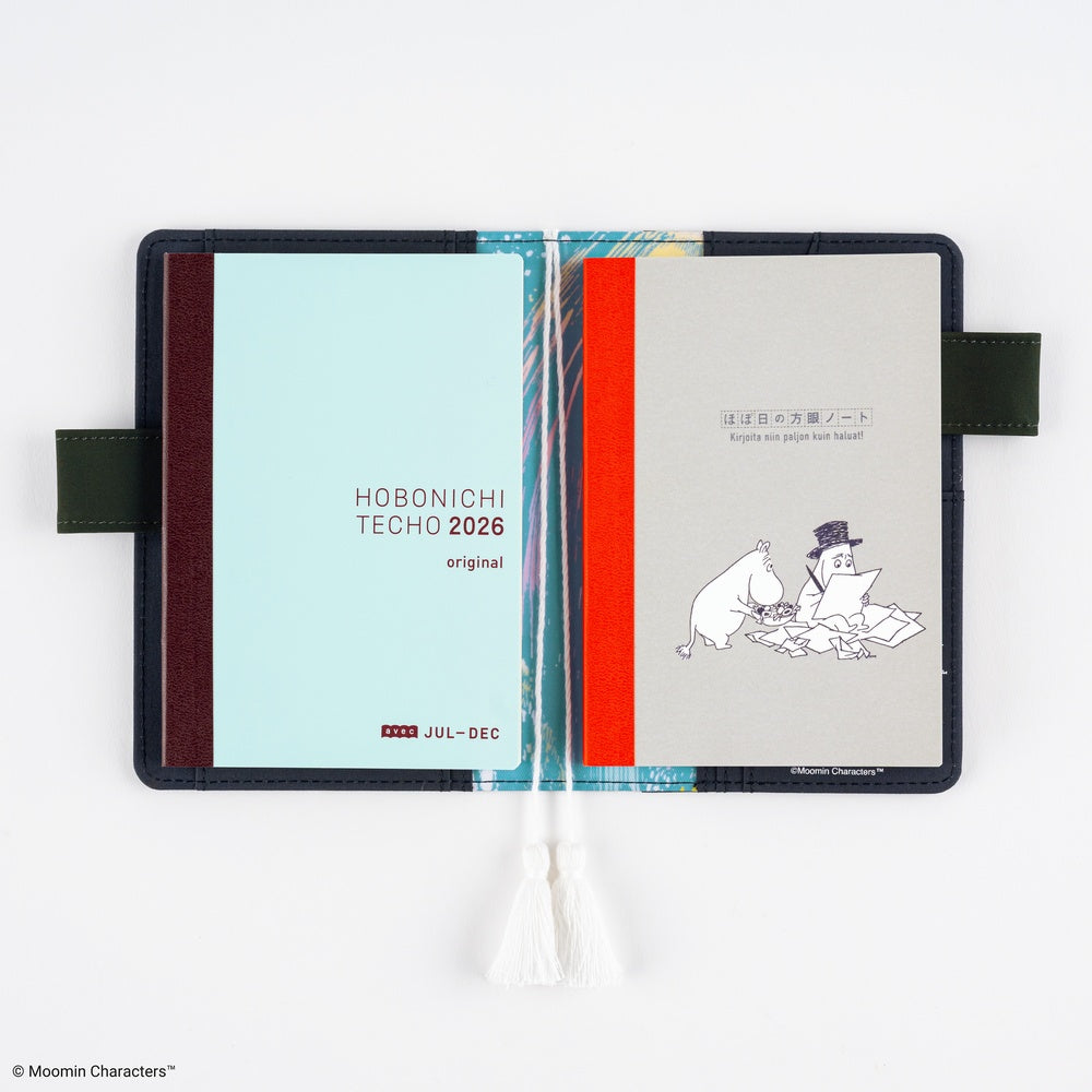 Hobonichi Moomin Graph Notebook