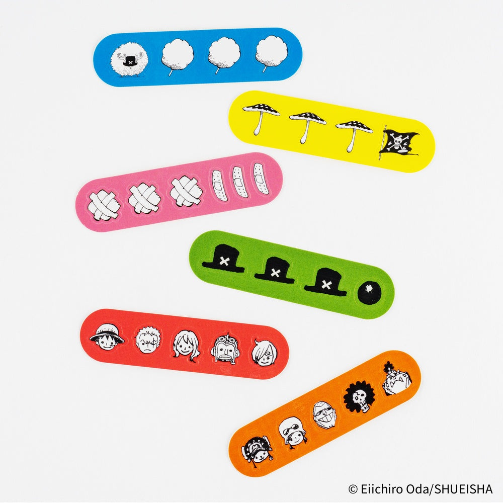 Hobonichi ONE PIECE magazine Chopper’s Techo First Aid Kit Stickers